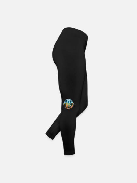 Epic depuis 1956 - Legging en jersey Femme - noir - Droite