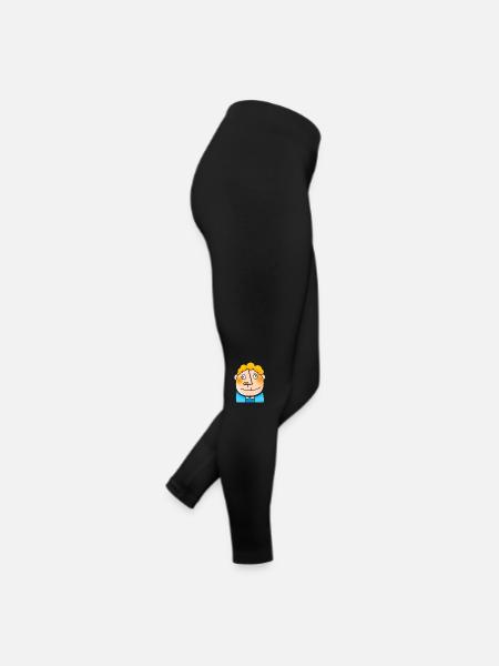 Petite princesse - Legging en jersey Femme - noir - Droite