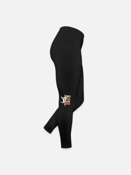 Christlicher Basketball Jesus Christus Basketball - Frauen Jersey Leggings - Schwarz - Rechts