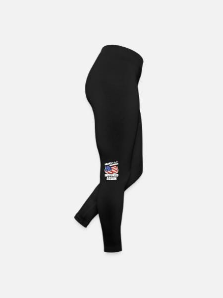 Make America Insured Again Insurnace Consultant - Women’s Jersey Leggings - black - Right