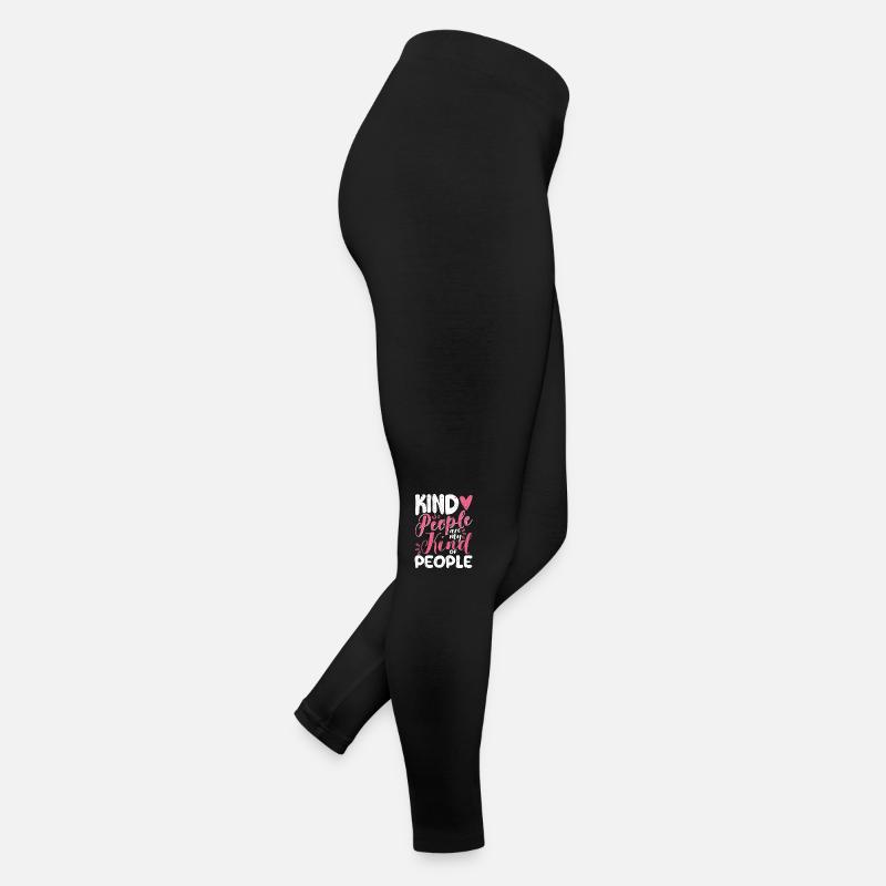 Les gens amicaux sont mon genre de personnes Legging en jersey Femme
