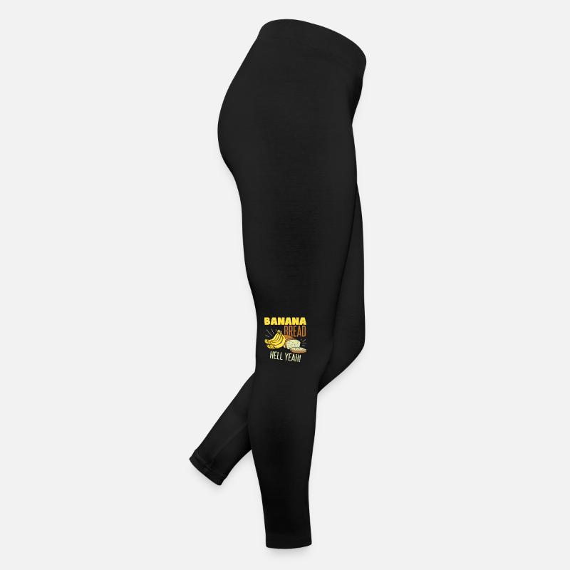 Lustiges Bananenbrot Frauen Jersey Leggings
