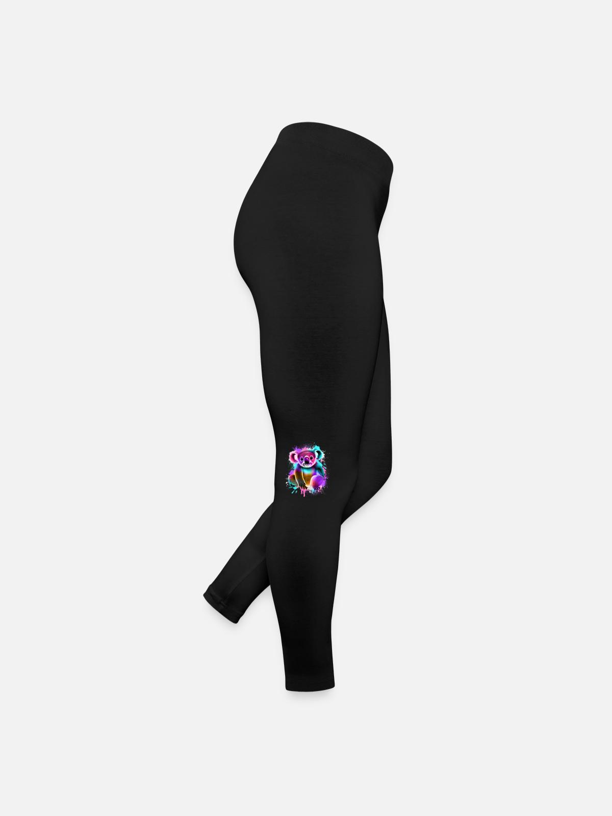 Koala - Women’s Jersey Leggings - black - Right
