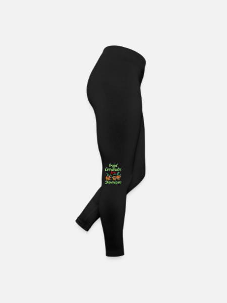 Coordonnatrice de projet Fête de la Saint-Patrick - Legging en jersey Femme - noir - Droite