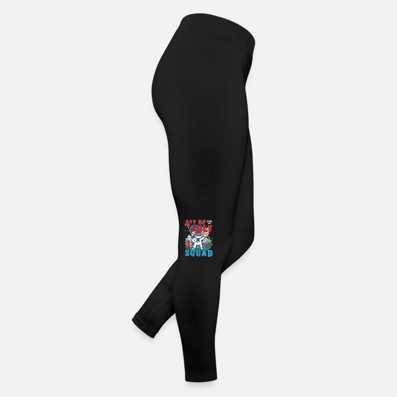 4th of july Squad Frauen Jersey Leggings