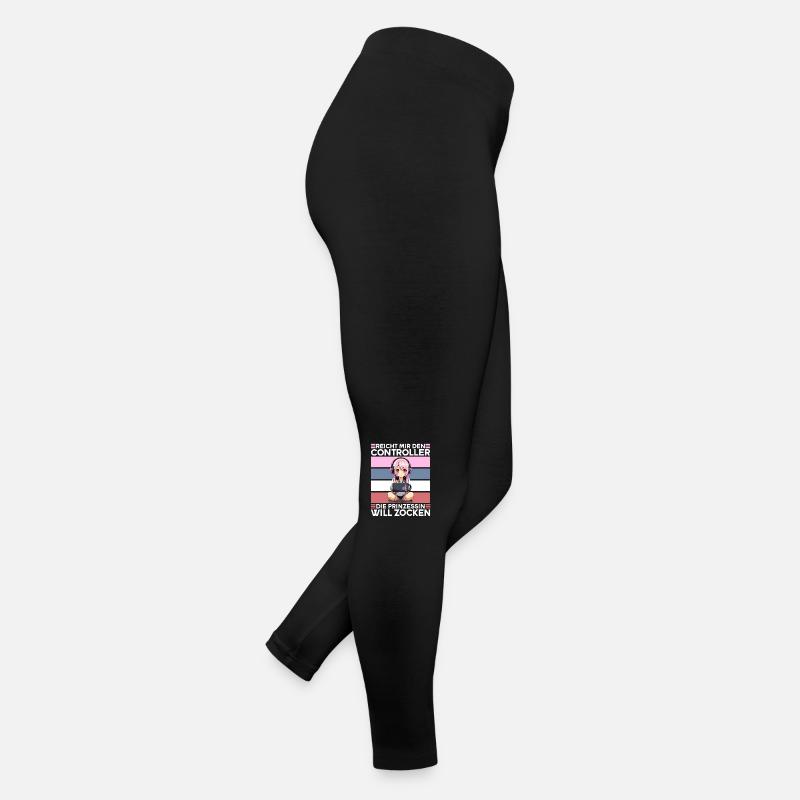 Gaming Konsole PC Zockerin Mädchen Gamer Girl Frauen Jersey Leggings