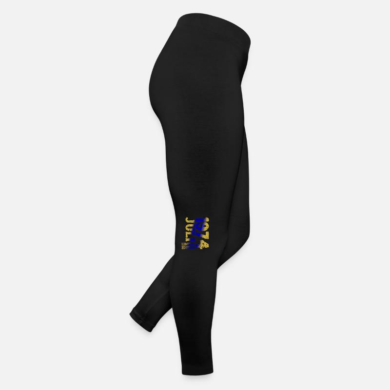 1974 Juli Limited Edition Geburtstag Geschenk Frauen Jersey Leggings