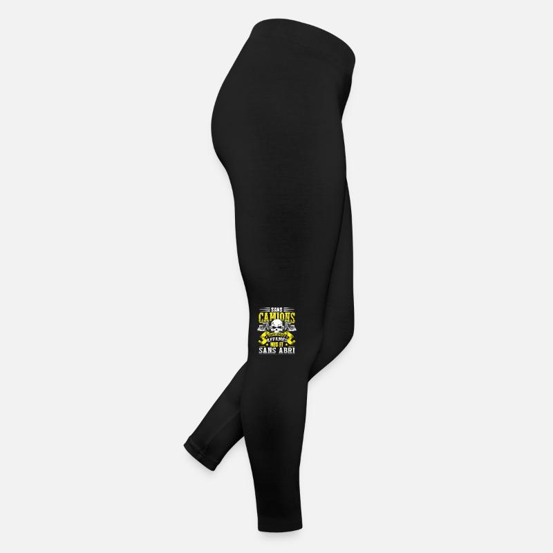 Dicton Camion Drôle Routier Legging en jersey Femme
