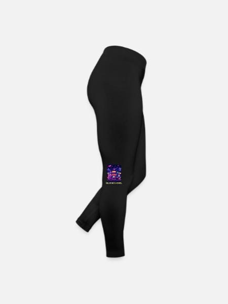 Arcade Gaming Retro Slots Jeux 80s Gamer - Legging en jersey Femme - noir - Droite