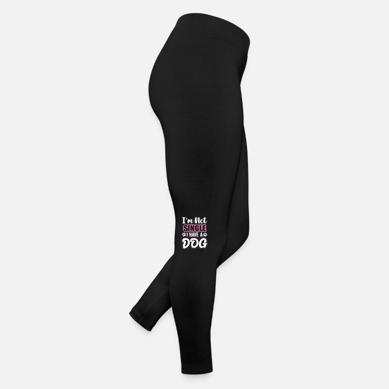 Je ne suis pas célibataire J’ai un chien Legging en jersey Femme