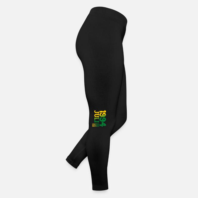 1994 Juli Limited Edition Geburtstag Geschenk Frauen Jersey Leggings