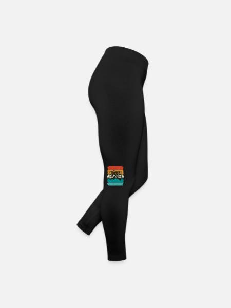 Eishockey Ice Hockey - Frauen Jersey Leggings - Schwarz - Rechts