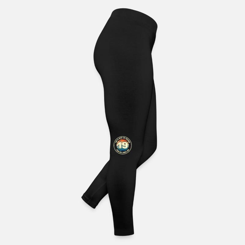19e anniversaire pour que vous voyiez avec 19 cadeaux rétro Legging en jersey Femme