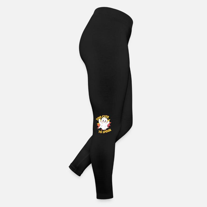 Fantôme Halloween Costume mignon Toddler Legging en jersey Femme