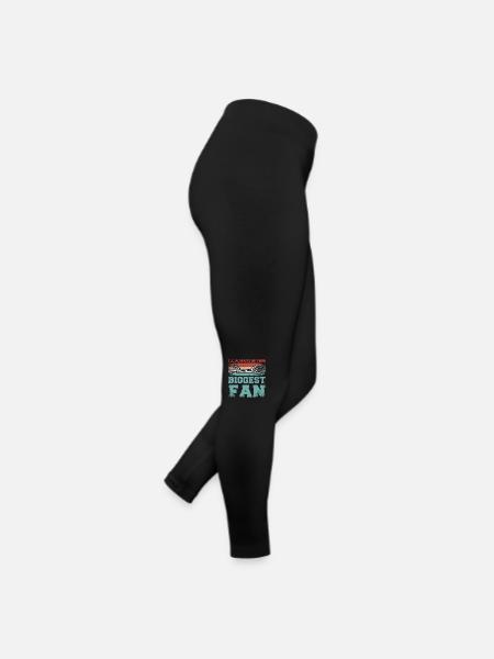Je serai toujours votre plus grand fan de badminton - Legging en jersey Femme - noir - Droite