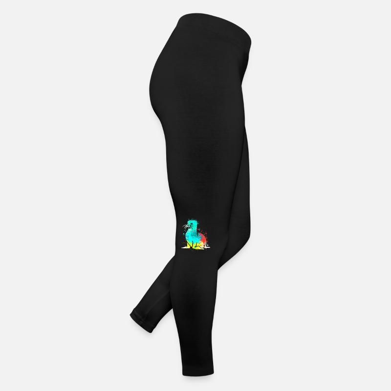 Splash Art Seehund Seelöwe Robbe Frauen Jersey Leggings