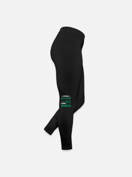 Offical Backyard Lizard Hunter Reptile Lizard Love - Frauen Jersey Leggings - Schwarz - Rechts