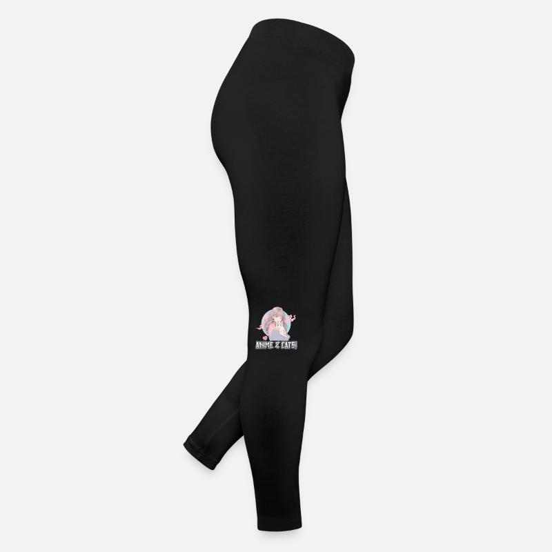 Anime et chats Kawaii Girl Anime Legging en jersey Femme