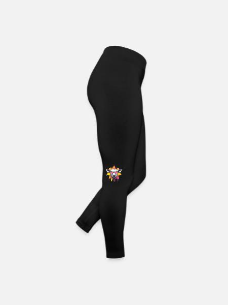 Cow Cow Head Cows Agriculture Cow Farmer - Women’s Jersey Leggings - black - Right