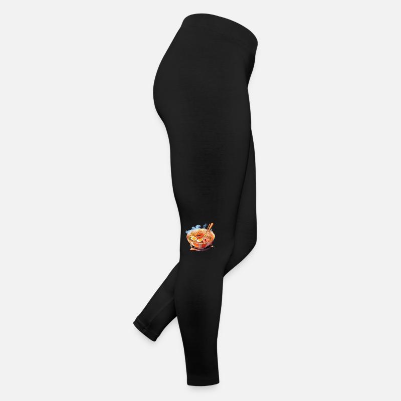 Nouilles Ramen d’anime Legging en jersey Femme