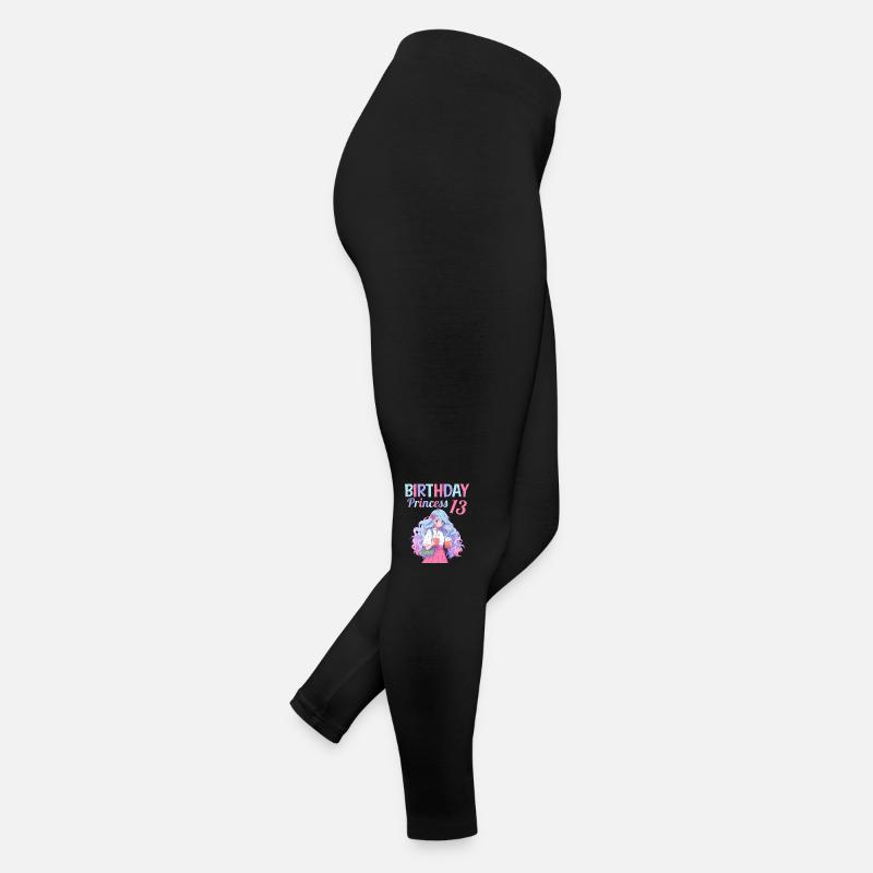 Anime Mandga Boba Bubble Tea 13e anniversaire Legging en jersey Femme