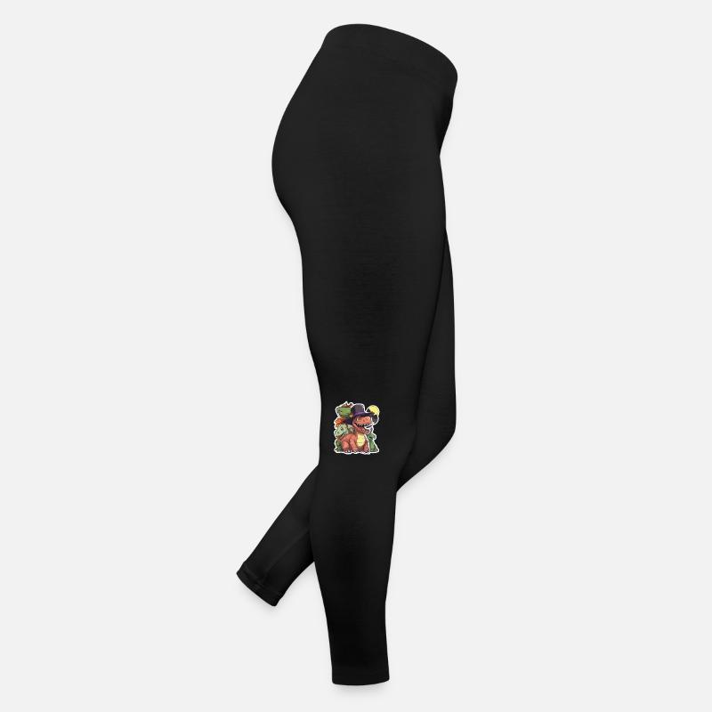 Dinosaur Trex Dino Baby Dino Halloween Women’s Jersey Leggings