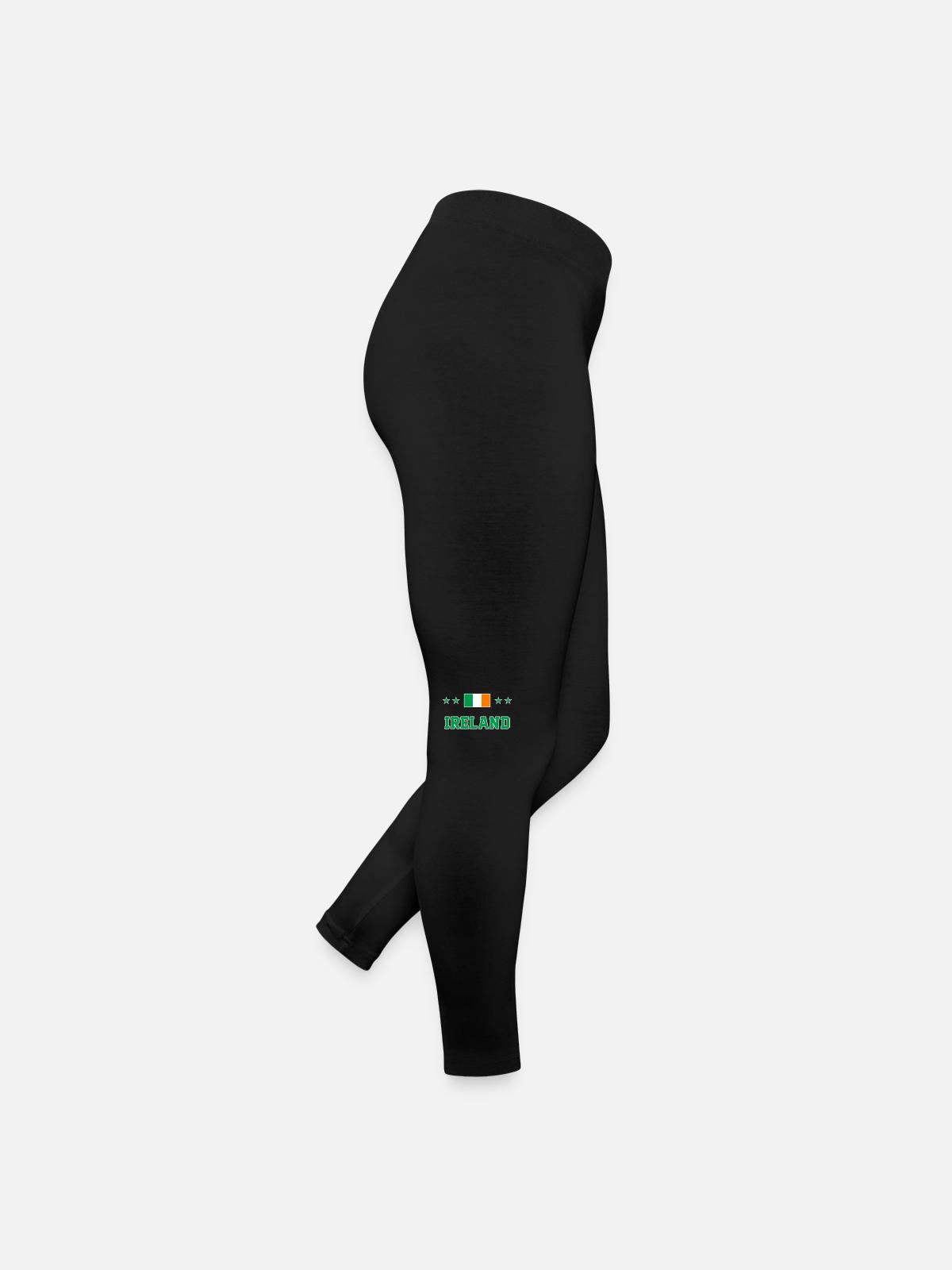 Irlande - Legging en jersey Femme - noir - Droite