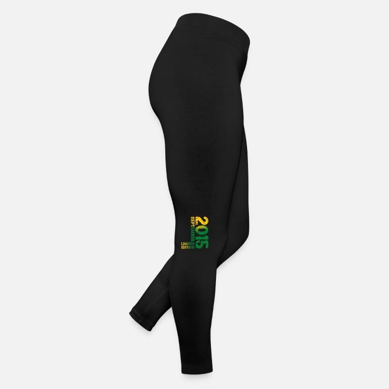 2015 Septembre Edition Limitée 8ème Anniversaire Décoration Legging en jersey Femme