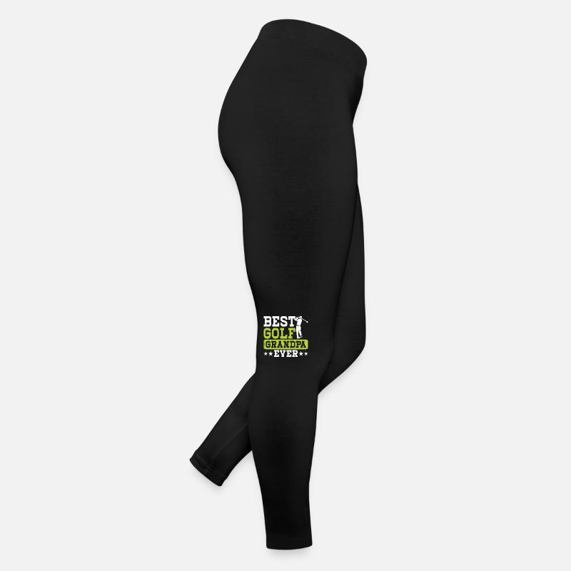 Golf Golfer Opa Frauen Jersey Leggings