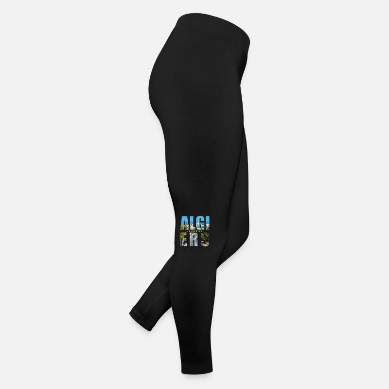 Alger Algérie Souvenir Legging en jersey Femme