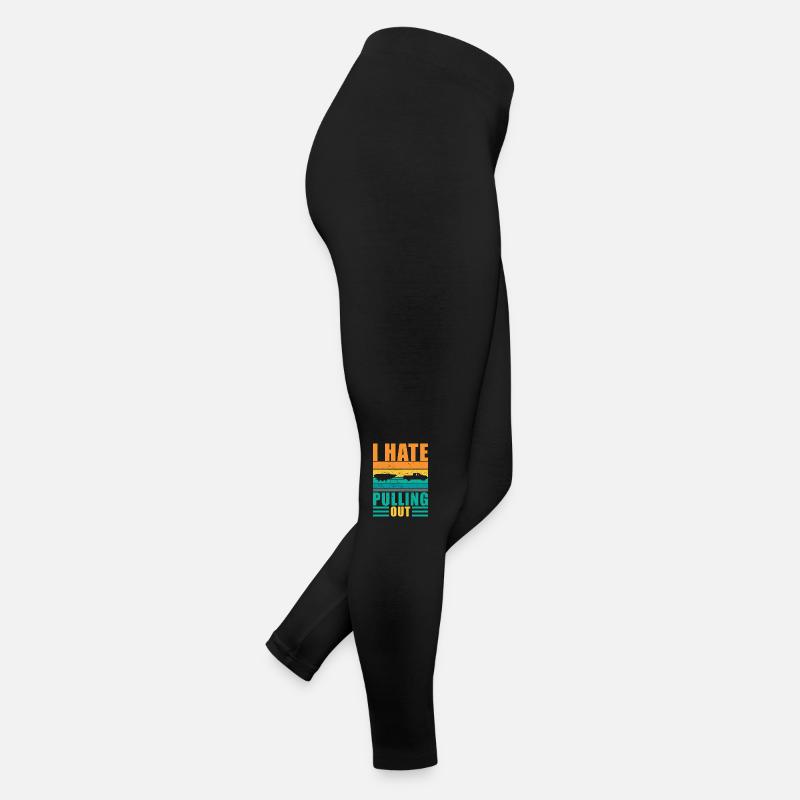 Boat Boat Captain Vintage Retro I Hate Pull Women’s Jersey Leggings