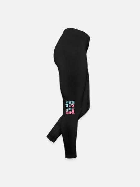 Keeper Of The Gender - Women’s Jersey Leggings - black - Right