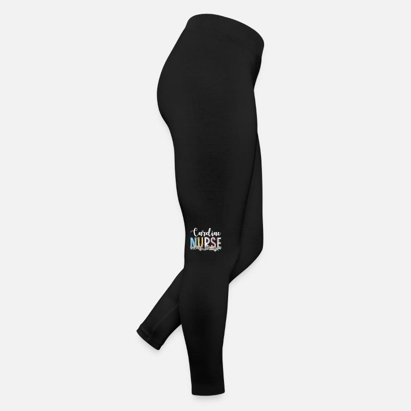 Geschenkidee Für Herzkrankenschwester Frauen Jersey Leggings