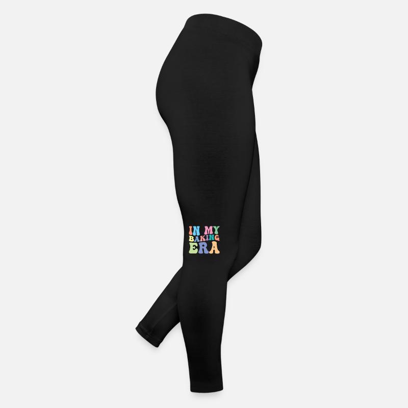 Cooking Retro Groovy In My Women’s Jersey Leggings