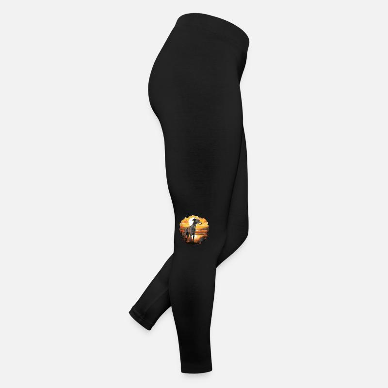 Dog Greyhound Women’s Jersey Leggings