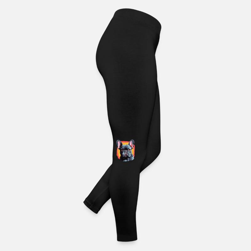 Chien Bouledogue Français Legging en jersey Femme