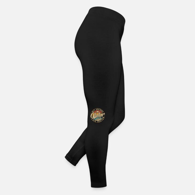 Abitur Abi 2024 Abiturienten Abschluss Geschenk Frauen Jersey Leggings