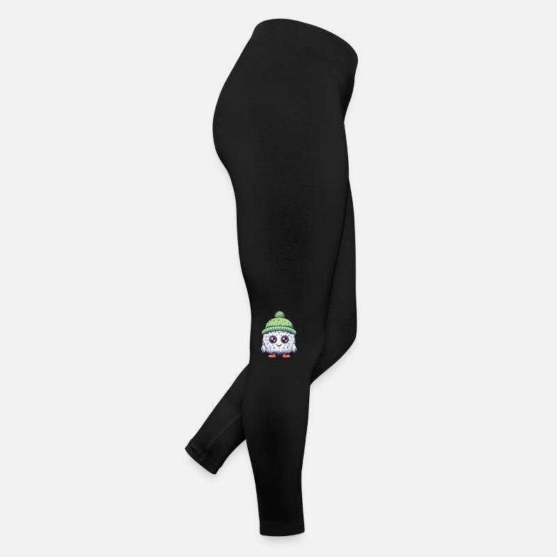 Cold Winter Bacilli Comic Cute Women’s Jersey Leggings