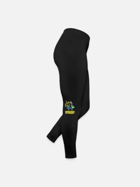 Racquetball Life Is A Game Racquetball Is Serious - Women’s Jersey Leggings - black - Right