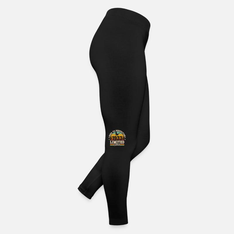 Anniversaire vintage 1933 Legging en jersey Femme