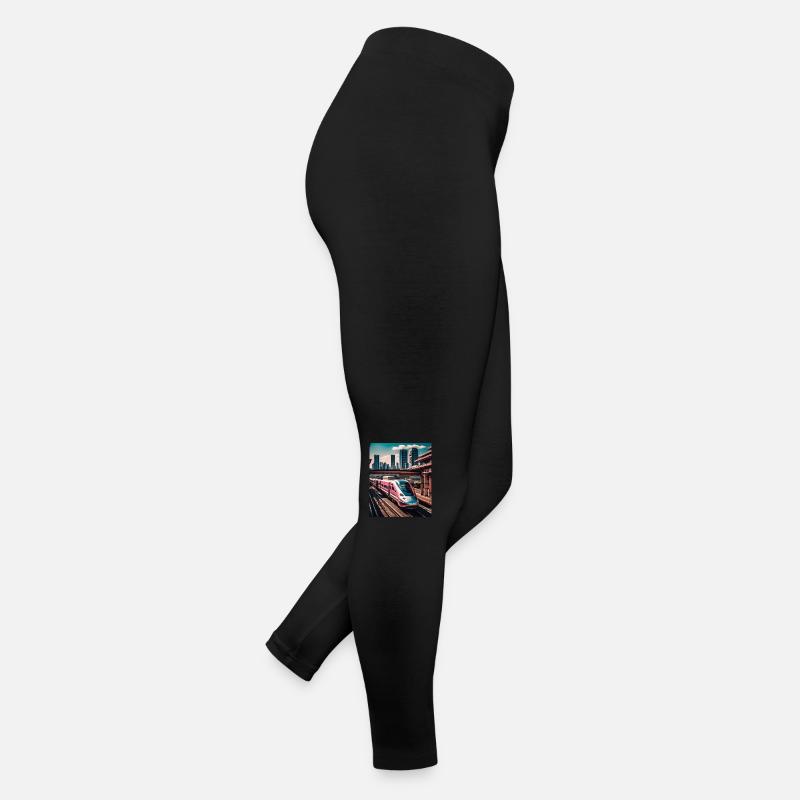 Train Tokyo Japan Women’s Jersey Leggings