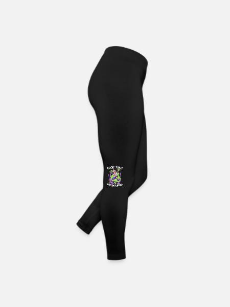Coole Jungs spielen Fußball für Jungen Fußballer - Frauen Jersey Leggings - Schwarz - Rechts