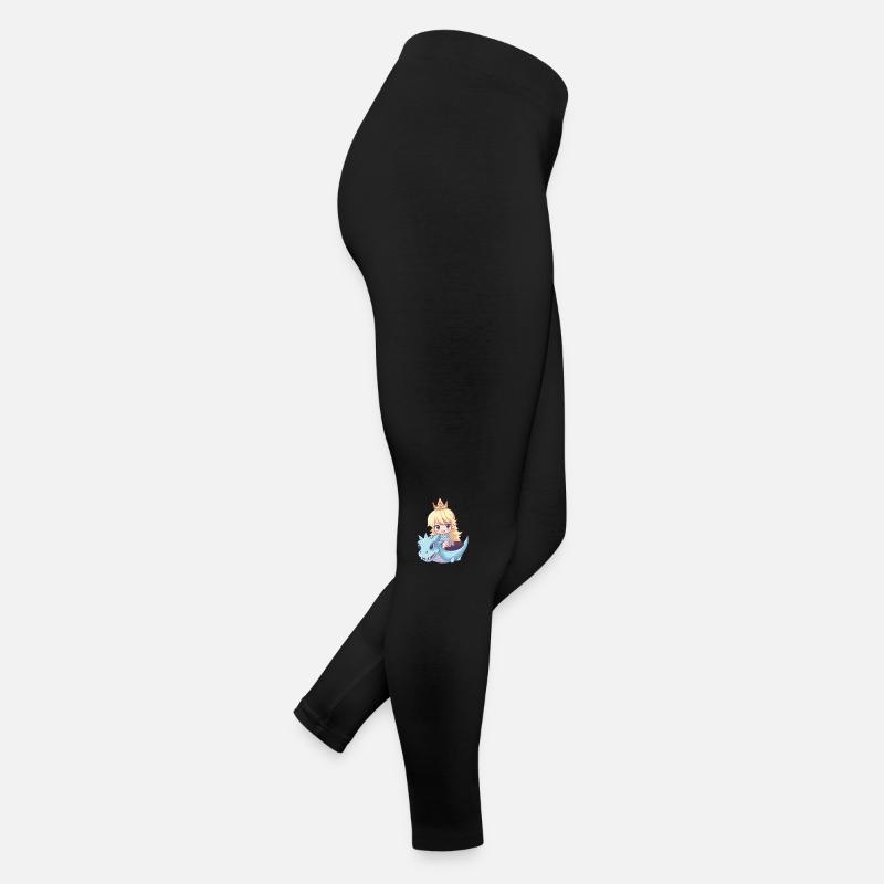 Princess Dragon Cute Women’s Jersey Leggings