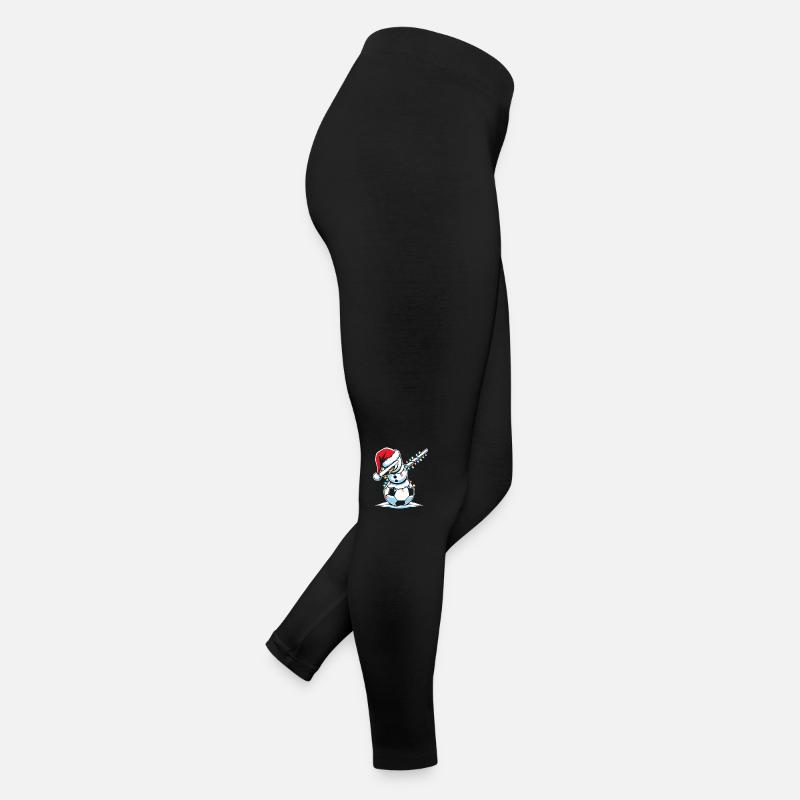 Schneemann Dabbing Schneemann Dab Schneemänner Frauen Jersey Leggings