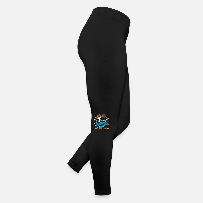 Ballroom dancing is better than skiing, okay... Women’s Jersey Leggings