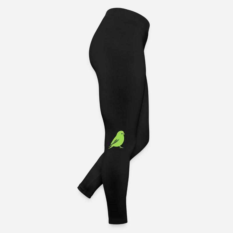 Cute little parakeet Women’s Jersey Leggings