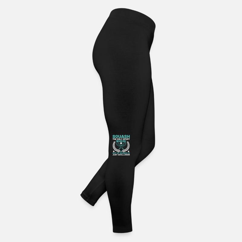 Squash Player Squash Tennis Player Raquetball Spor Women’s Jersey Leggings