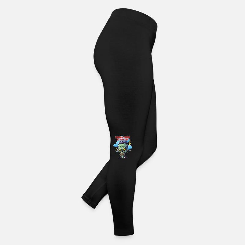 Zombie mode activated, Fun, Spaß, Humor, Lustig, Frauen Jersey Leggings