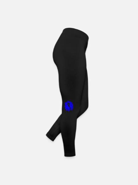 Hippocampe - Legging en jersey Femme - noir - Droite