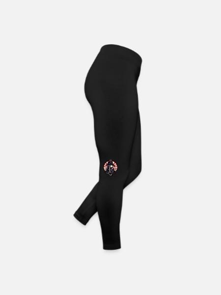 The coolest motorcyclist of all time - Women’s Jersey Leggings - black - Right